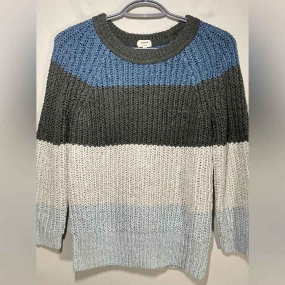 Aritzia Wilfred Multiple Color Knit Sweater size S
